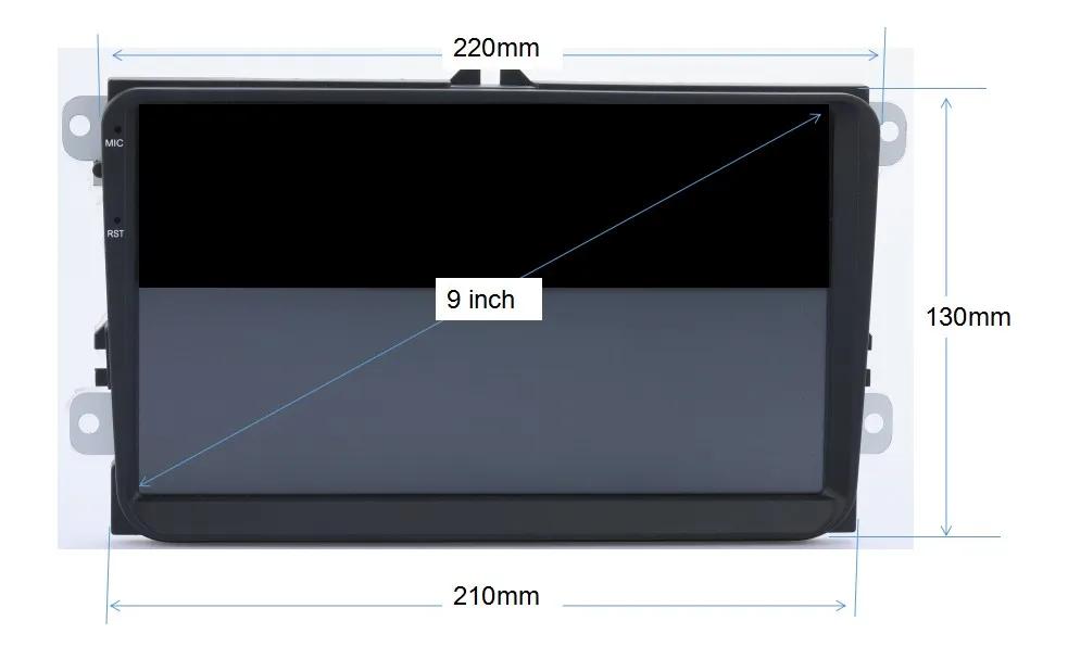 

10.1" android 8.1 Car GPS radio Navigation for Volkswagen VW Tiguan Polo Golf GTL GLI Passat CC Jetta Rabbit EOS Scirocco Sharan
