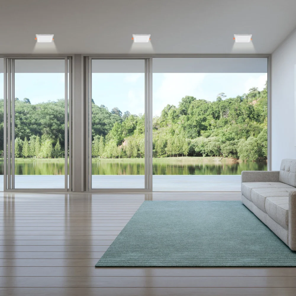 

Square LED Down Light 9w Ceiling Type Downlight Indoor Embedded Decorative Lamp