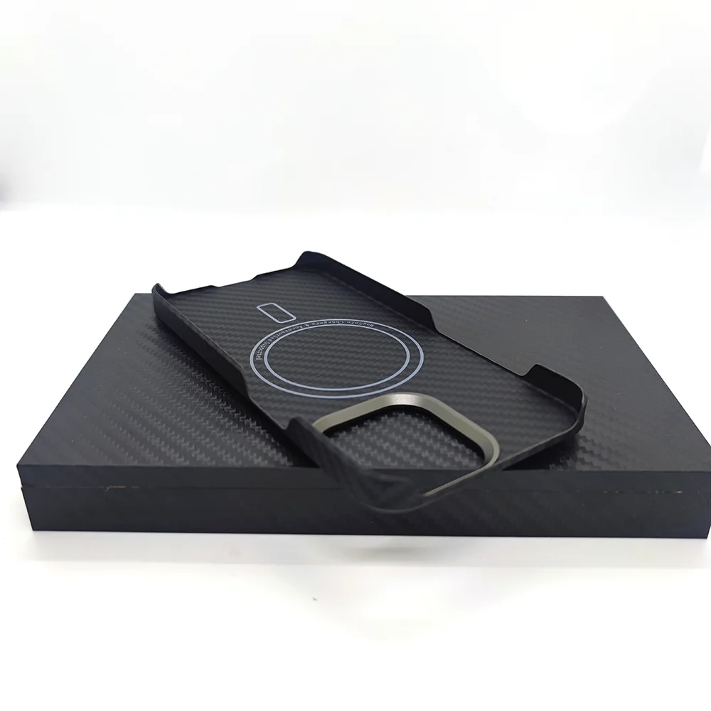 Cena Magsafe Dla Iphone 13 Pro Max Obudowa Z Włókna Węglowego 13 Mini Obudowa Telefonu Ultra-cienki Prawdziwy Futerał Z Włókna Aramidowego Dla Iphone 13 Pro Magsafe