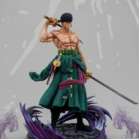 one piece roronoa zoro anime figure 20cm pvc action figures collectible model decoration doll christmas gift toys for children