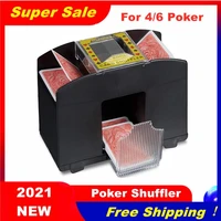 new board game poker playing cards electric automatic card shuffler perfect for bridge or poker size playing cards dropshipping
