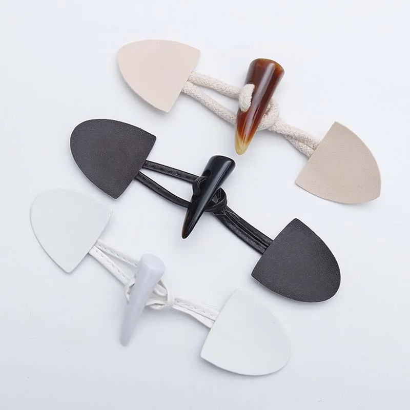 2 пары искусственная кожа смолы кнопки переключения большими кнопками для Шинель