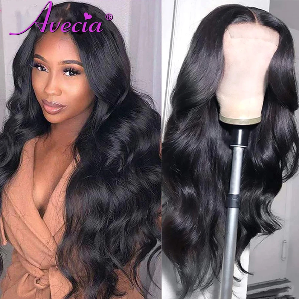 

Body Wave Lace Front Wig 30 inch Body Wave Human Hair Wigs for Women Brazilian PrePlucked Lace Front Human Hair Wigs Avecia Hair