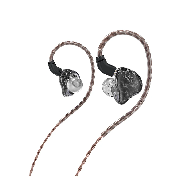 FiiO FH1s Hi-Fi стерео 1BA(Knowles)+ 1 динамический Гибридный IEM с 0 78 2 шпильки Съемная кабели