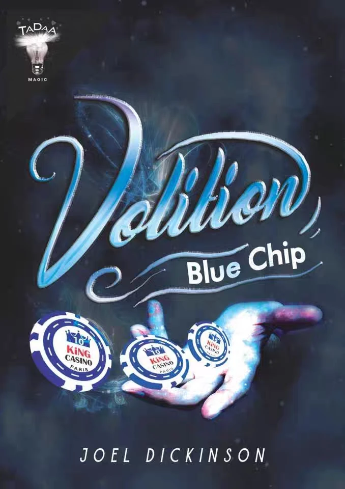 

2019 Volition Blue Chip by Joel Dickinson Magic Instructions Magic trick