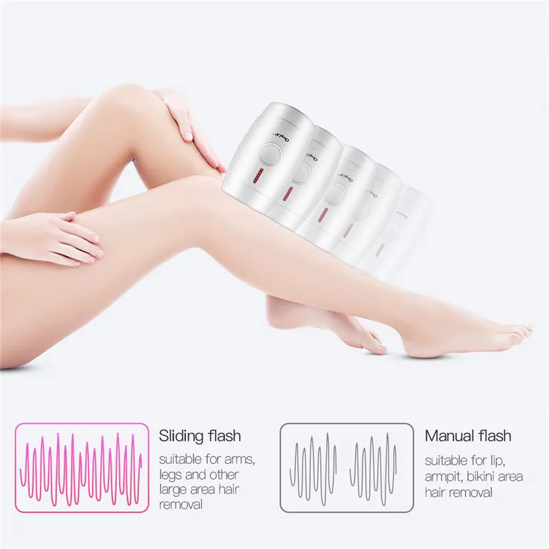 

800000 Flashes Photon IPL Hair Removal Laser Epilator Hair Trimmer Permanent Depilation 5 Levels Laser Depiladora Hair Remover