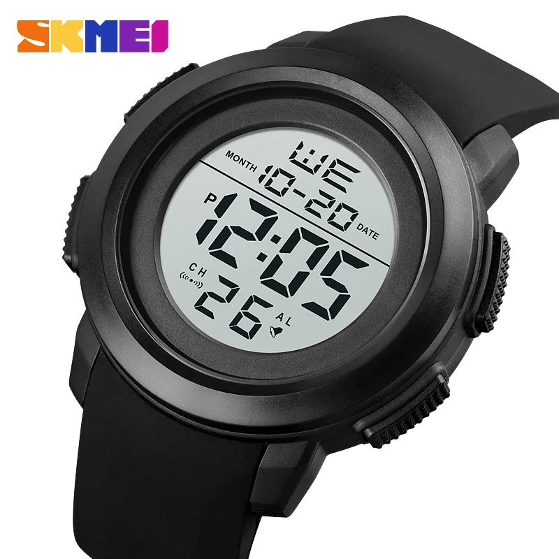 SKMEI Multifunction Sports Watches For Mens Chrono Alarm Digital Men Wristwatches Waterproof Hour Watch relojes de hombre 1719