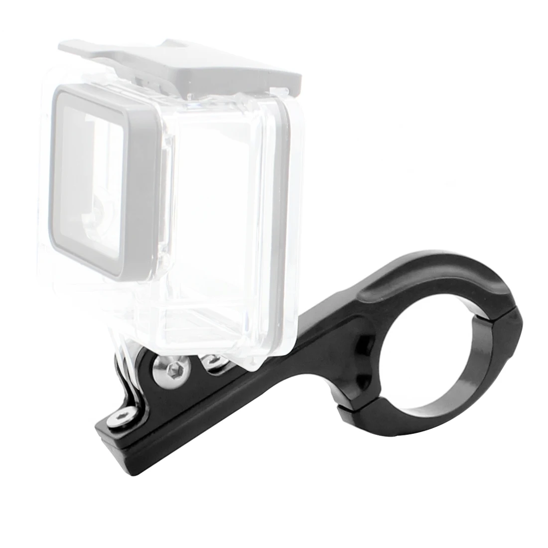 BGNing Алюминиевый держатель для руля велосипеда мотоцикла 30-31 8 мм черный камеры Gopro