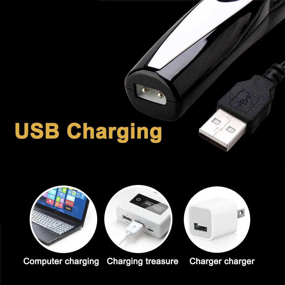 Портативная Usb машинка для стрижки животных бесшумные уши ног очиститель для волос станок для бритья инструменты для чистки домашних животных оборудование для красоты#10