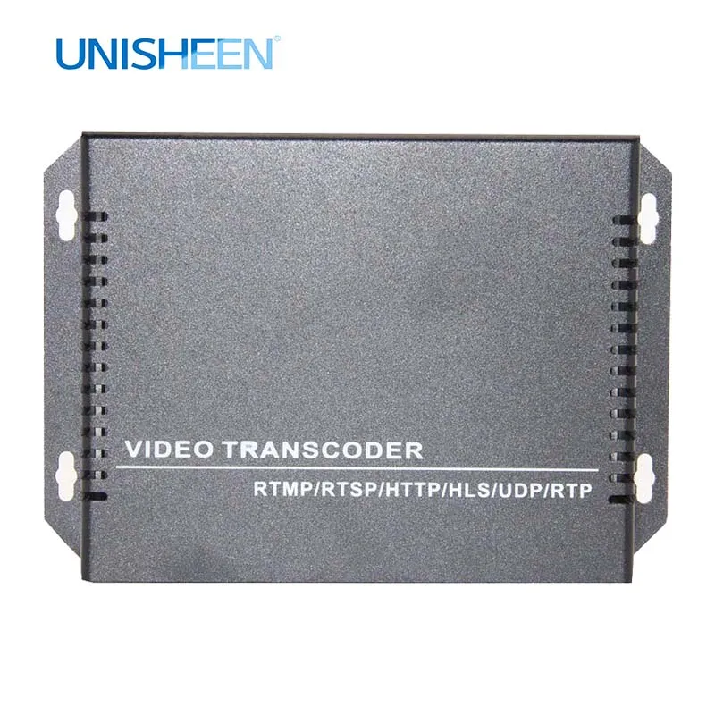 Видеокодер Unisheen RTSP SRT RTMPS UDP TS 4K UHD H.265 H.264 IPTV видеокодер HDMI Youtube Facebook Wowza|Карты видео-