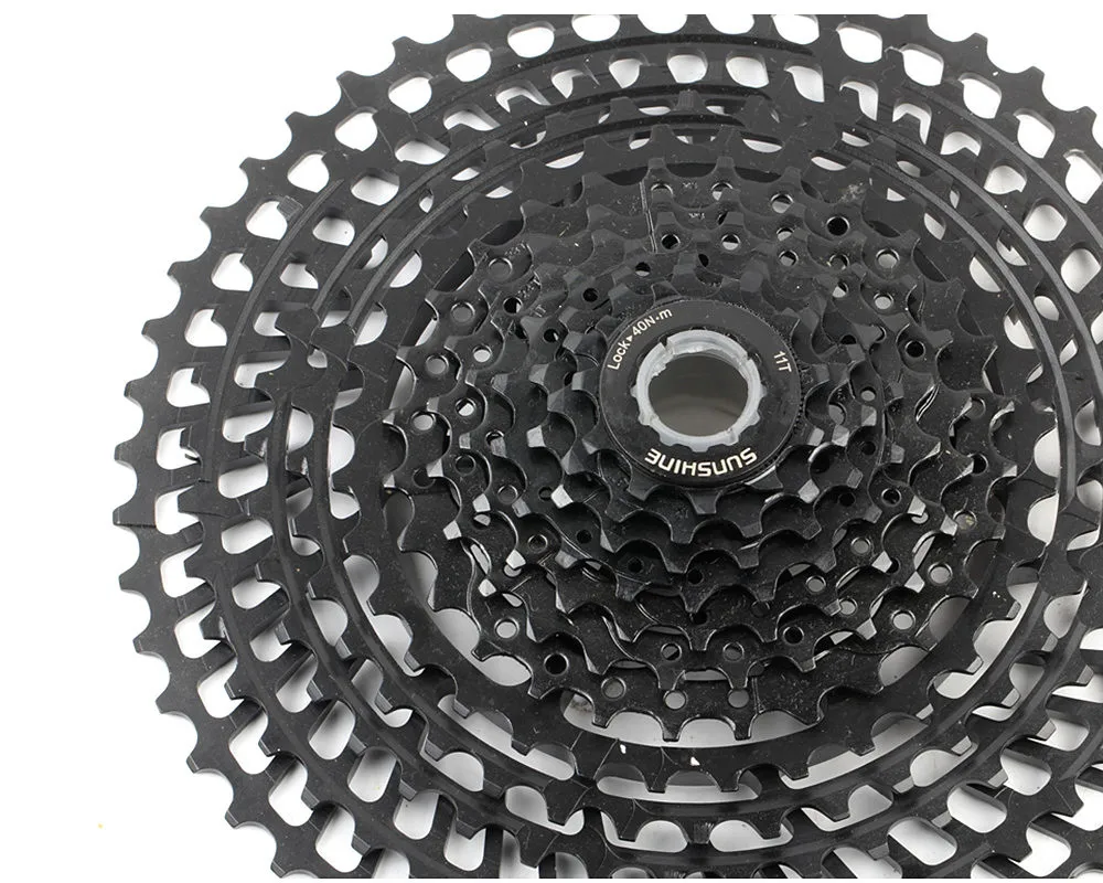 Велосипед Freewheel MTB 10 11 12 скоростной кассета 11-50T 52T Сверхлегкий 11T Запчасти для велосипеда горный для shimano M6000 M7000 M8000