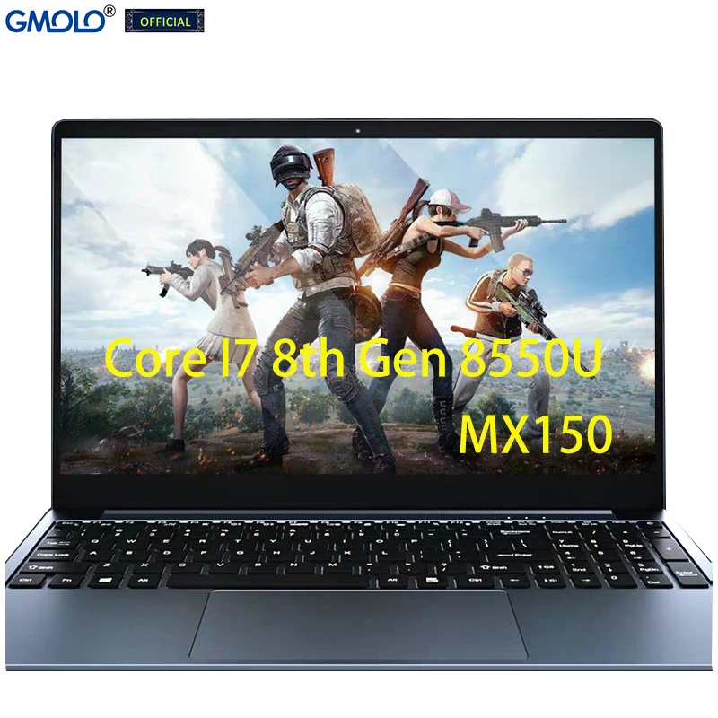 GMOLO 15,6 игровой ноутбук 16 Гб DDR4 512 ГБ SSD+ 1 ТБ core I7/I5 8-го поколения четырехъядерный металлический ноутбук