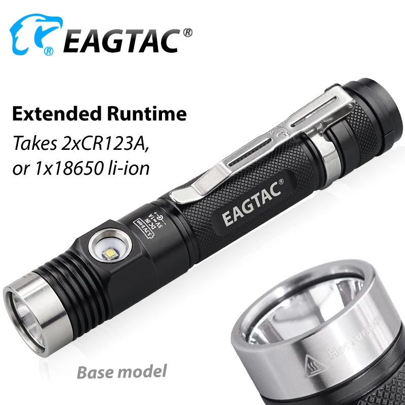 売却 Eagtac Dx30lc2 Sr Cree XP-L Hi Nohia 219b 219c Acri92 Led充電式懐中電灯18650 Cr123aハンティングライトが充電器に組み込まれています