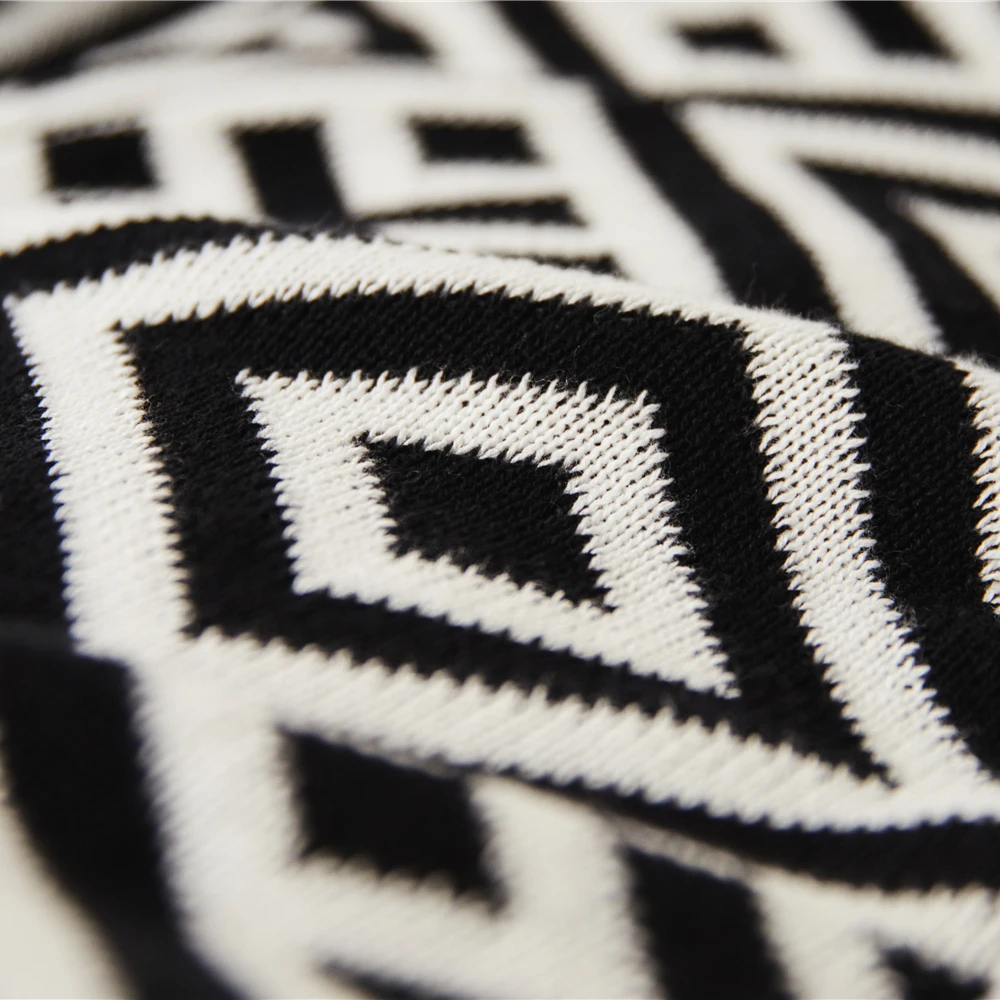 Регина в виде геометрических фигур клетку трикотажная Подушка Одеяло