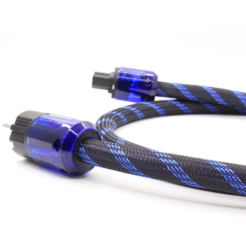 Высококлассный кабель питания Schuko внешний шнур европейского стандарта с