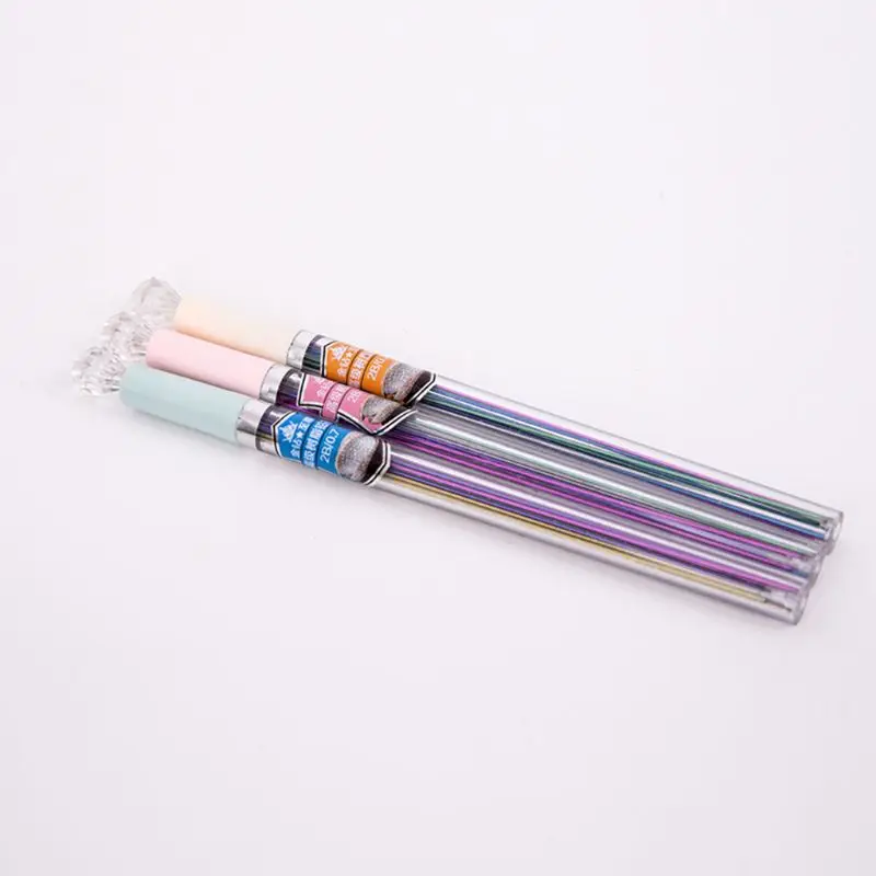 

0.5mm/0.7mm Colorful Mechanical Pencil Lead Art Sketch Drawing Color Automatic Pencil Lead Refills 2B