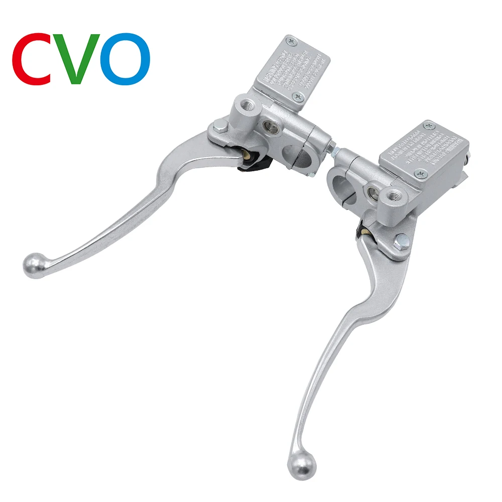 

Brake Handle Motorcycle Hydraulic Clutch Master Cylinder Left Right Motorbike Levers with Oil Reservoir Cup 50CC-250CC