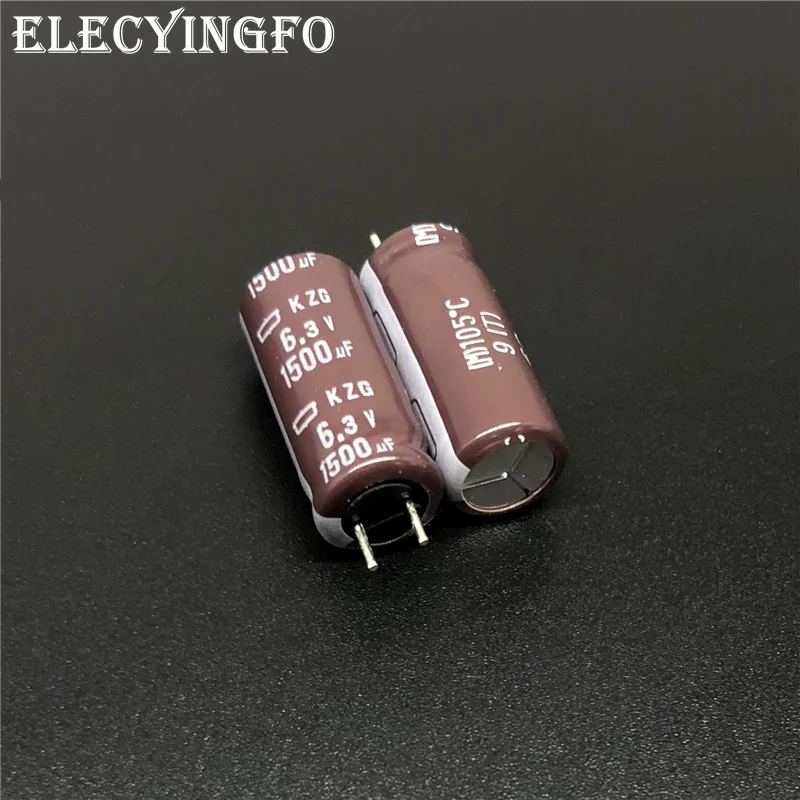 Алюминиевый электролитический конденсатор серии NCC KZG 8x20 мм 10 шт./50 шт./200 шт. 1500 мкФ