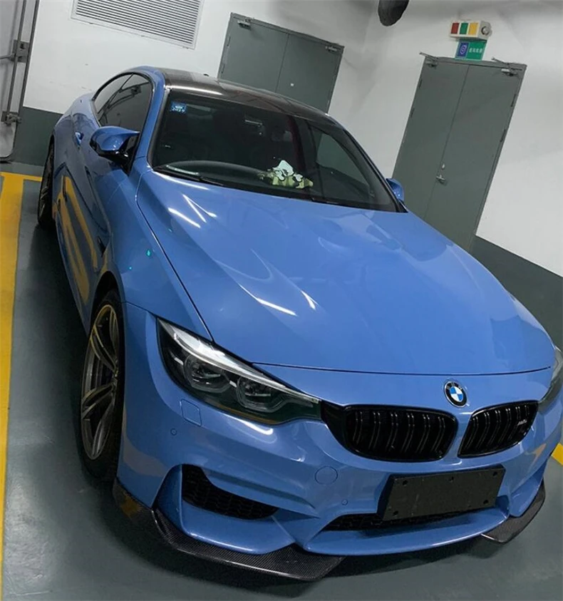 Передняя фотовспышка из углеродного волокна для BMW 3 серии M3 F80 4 Series M4 F82 F83 2013 2019