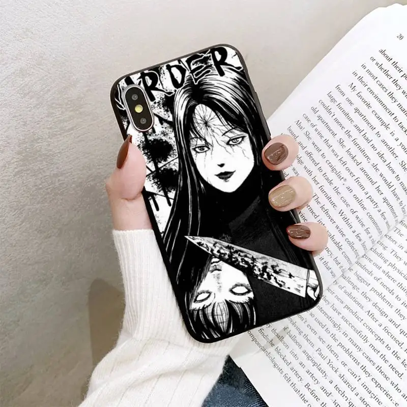 Чехол для телефона с ужасным комиксом junji ito Tomie Tees iphone 13 8 7 6 6S Plus 5 5S SE 2020 12pro max XR X XS MAX