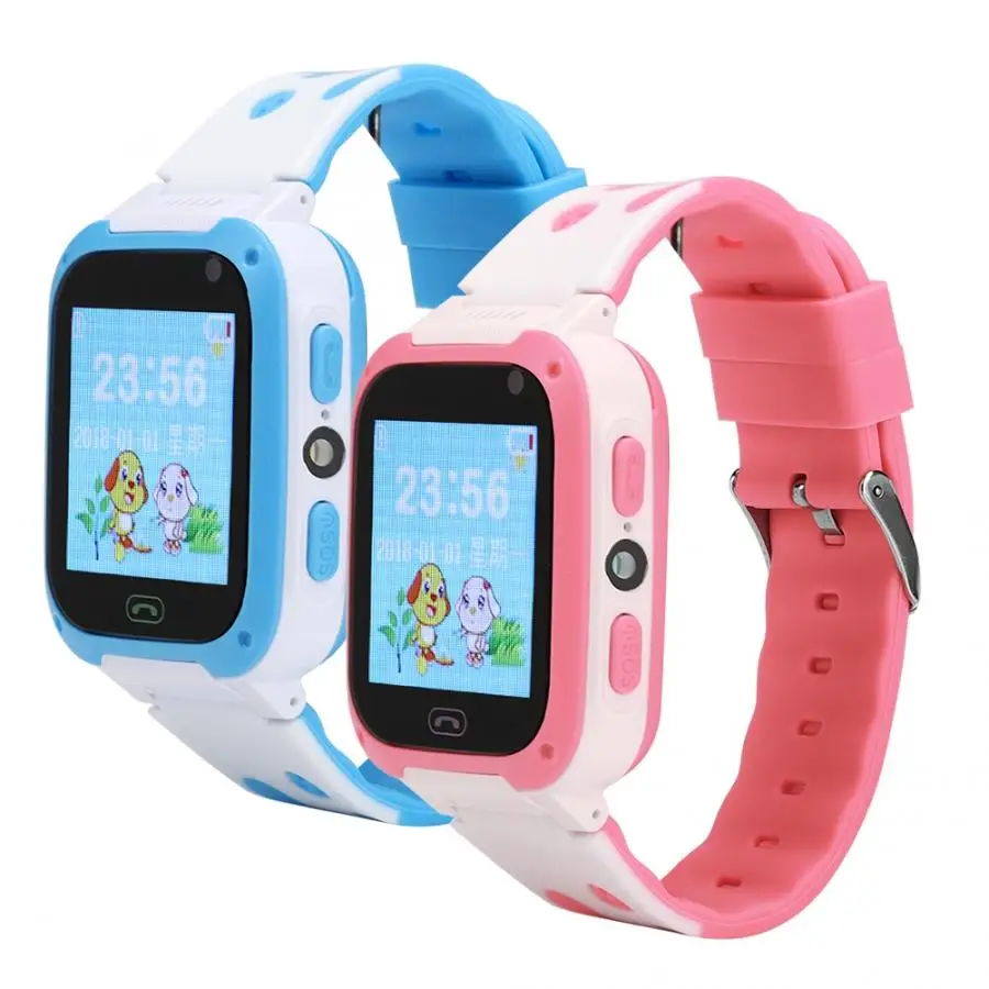 montre connect Anti-Lost Smart Watch Multi-function GPS Tracer SOS Wristwatch for Children Kids android watch | Электроника