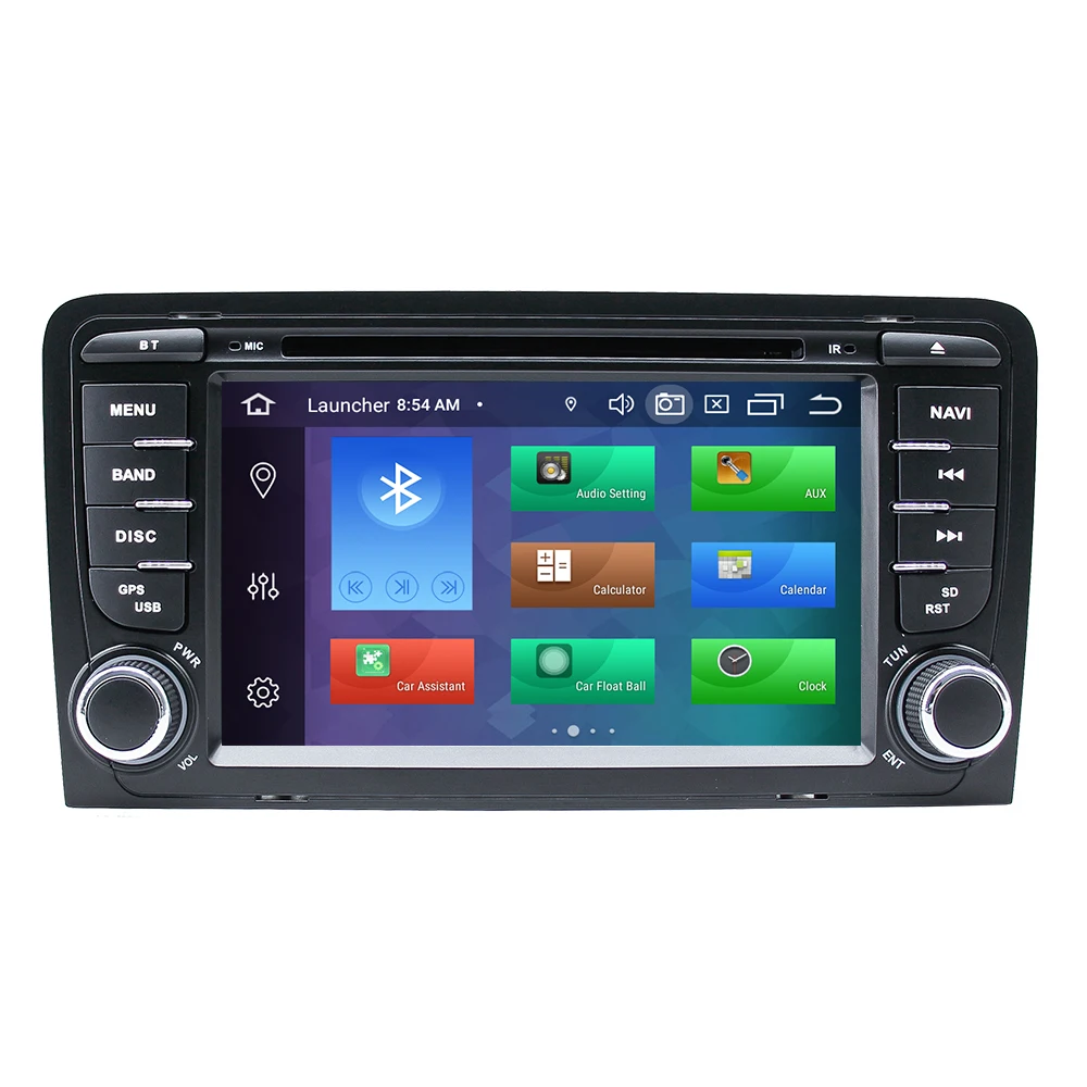 Ips DSP 4 Гб 2din Android 9 автомобильный Радио dvd-плеер для Audi A3 8P S3 2003-2012 RS3 Sportback Мультимедиа Навигация стерео головное устройство