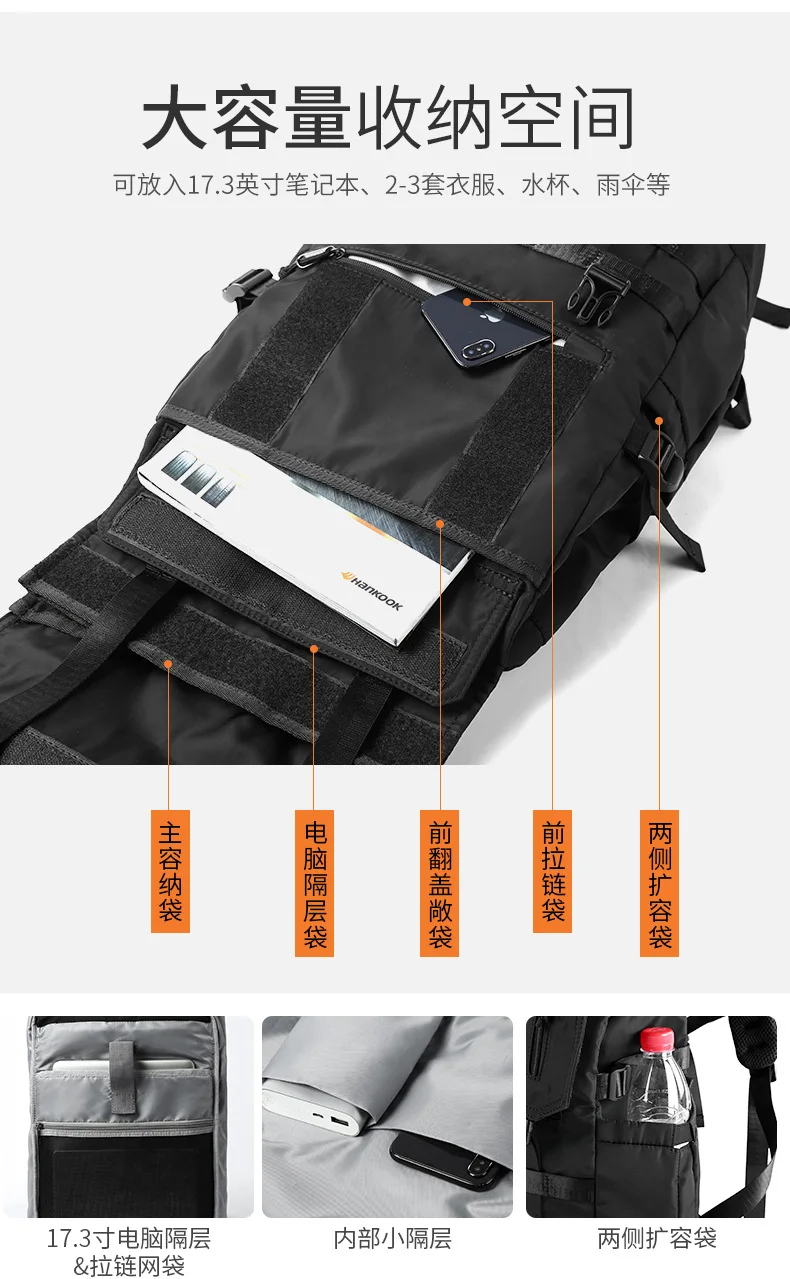 

18 in Retrooxford Backpack,Large Capacity Anti-theft Travel Bag,Schoolbag for Teenager,Can Hold 17.3 in Laptop