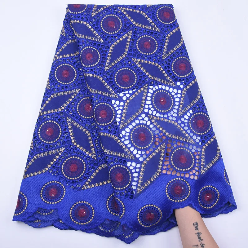 

Nigerian Voile Swiss Lace High Quality Cotton Fabric Swiss Voile Lace In Switzerland African Dry Lace Fabric For Wedding Y1918