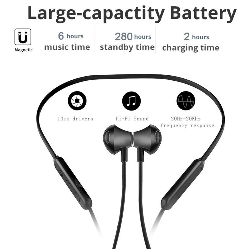 Y10 беспроводные наушники Handsfree Bluetooth бас Спорт Бег гарнитура с микрофоном для IPhone