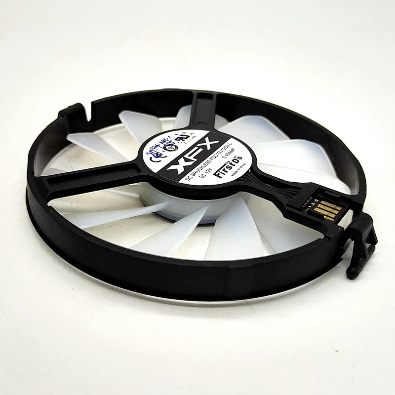 Видеокарта XFX RX470 480 570 580 версия для развития Черного Волка с вентилятором и