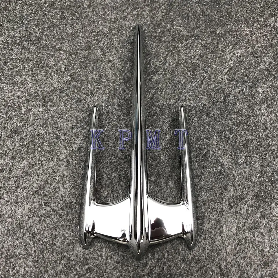 Motorcycle Chrome Front Fender Accent Decoration Trim For Honda Goldwing GL1800 F6B VTX1800 VTX1300 |