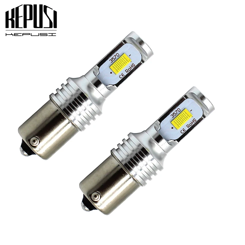 

2x 1156 S25 P21W BA15S Car LED Bulb Rear Fog lamp Reversing light Tail Bulb signal light backup lamp DRL white 72W 12V 24V