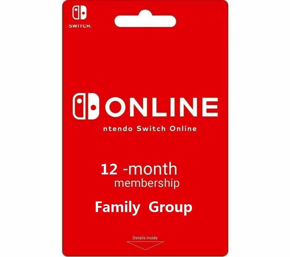 

Switch Online Family Suscripcin de 12 Meses 1 Ao