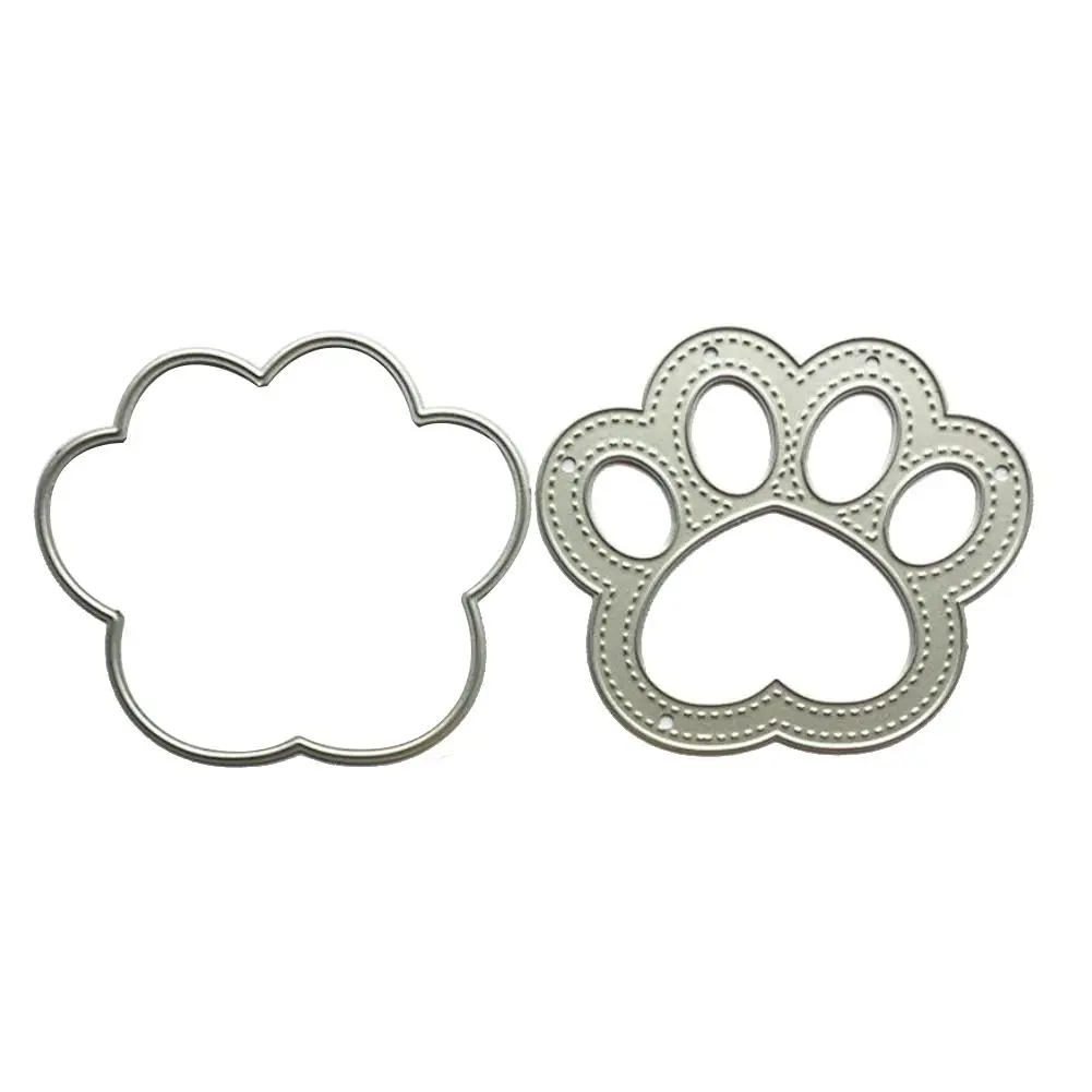 Металлический трафарет для тиснения кошек и собак фотоальбом сделай сам