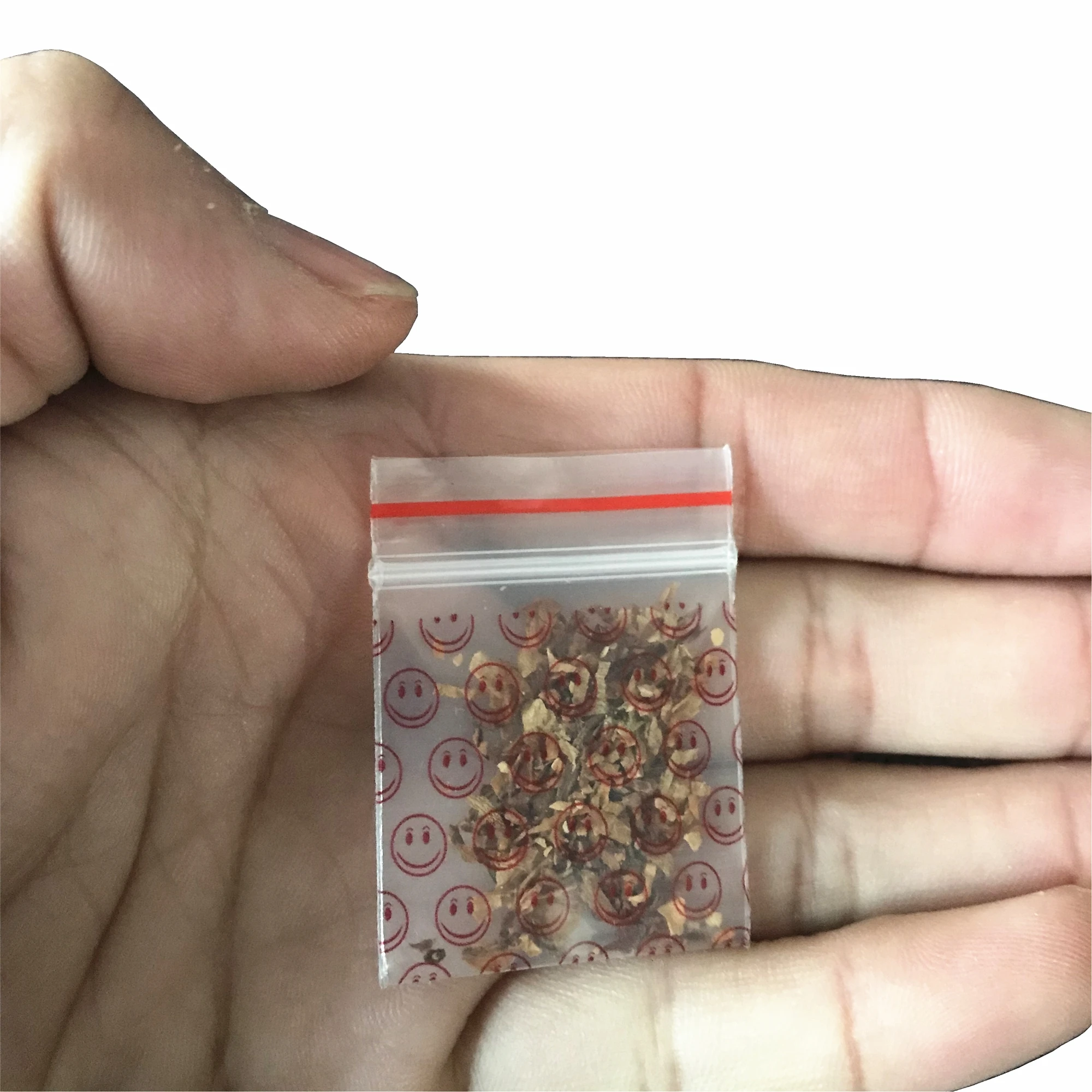 1 упаковка (100 шт) мультфильм семена табака мешок сорняков герметичный для вещей