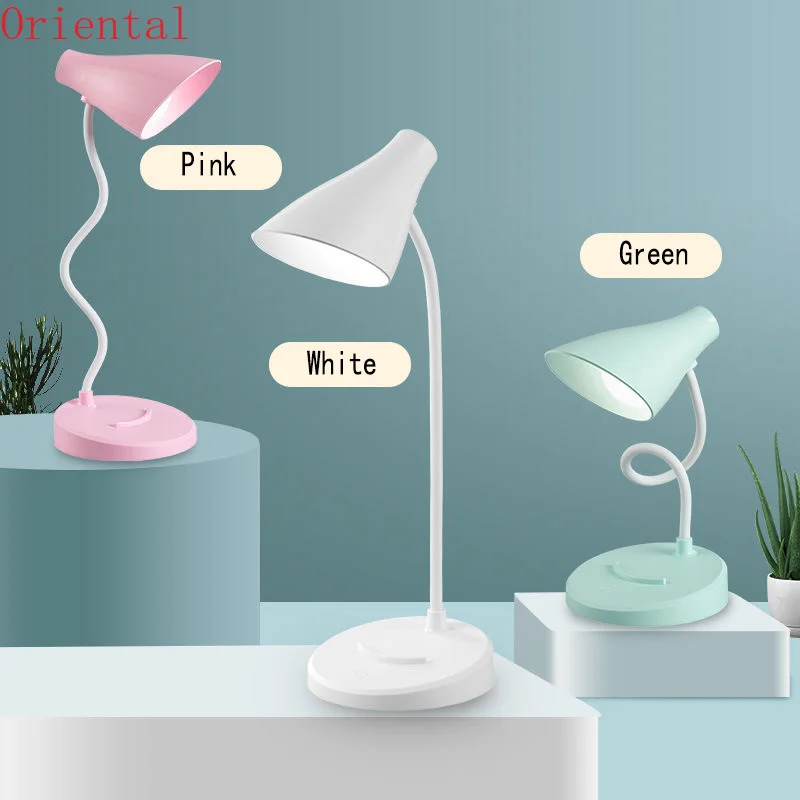 

LED Desk Lamp Free shipping for bedroom table lamp USB Recharge Bedroom reading Lamp Small table Lamp