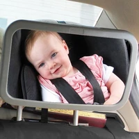 kid car mirror adjustable auto back seat rear facing headrest mount child kids toddler kid safety mirror accessories