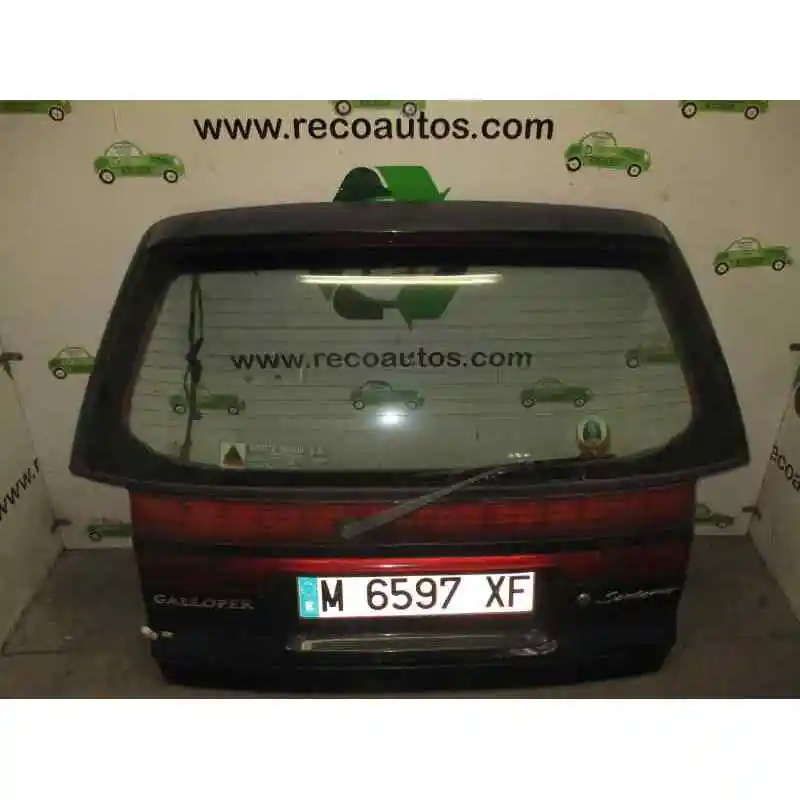 Зеленый портон задний Мицубиси сантамо (Хундай) комфорт|Детали и аксессуары для