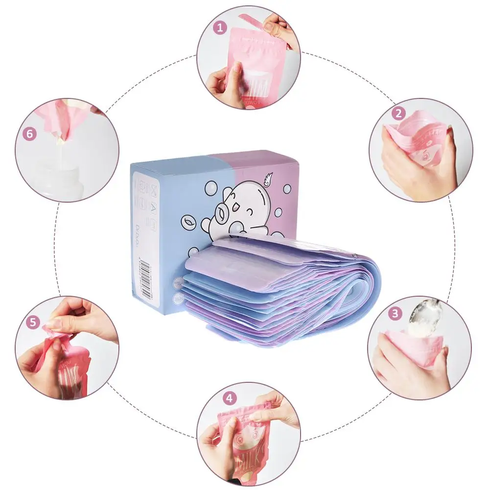 36 шт. безопасный антистатический портативный пакет для хранения грудного молока