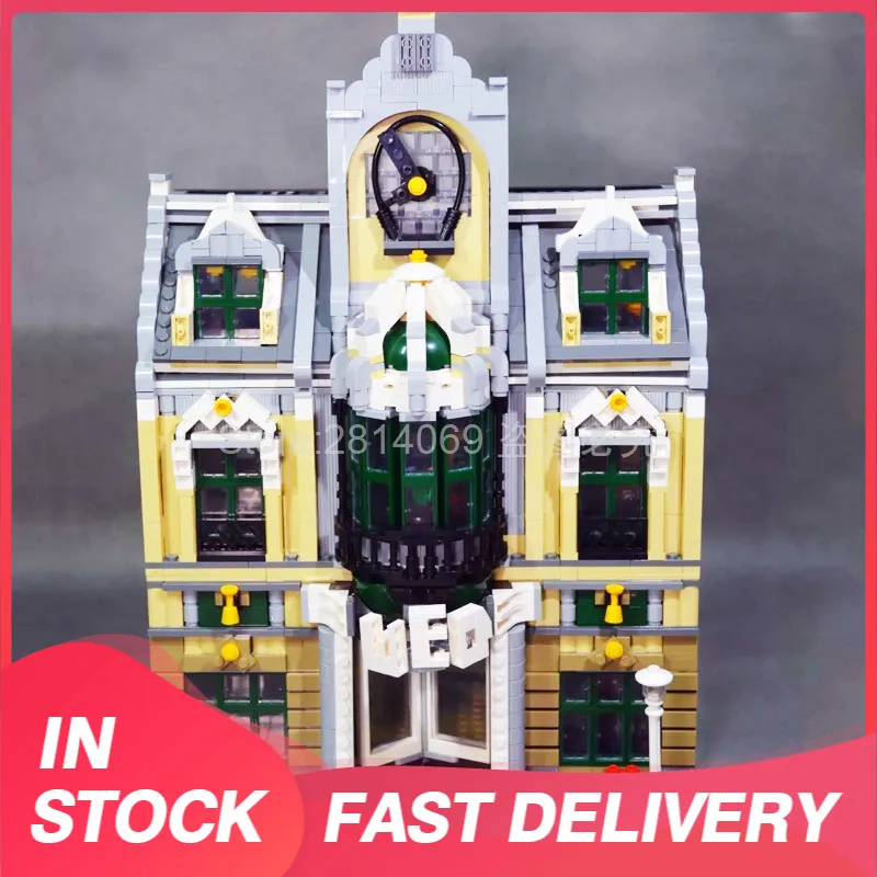 ZHEGAO QL0922 город МОС Улица Европейский торговый центр строительные блоки 2039 шт.