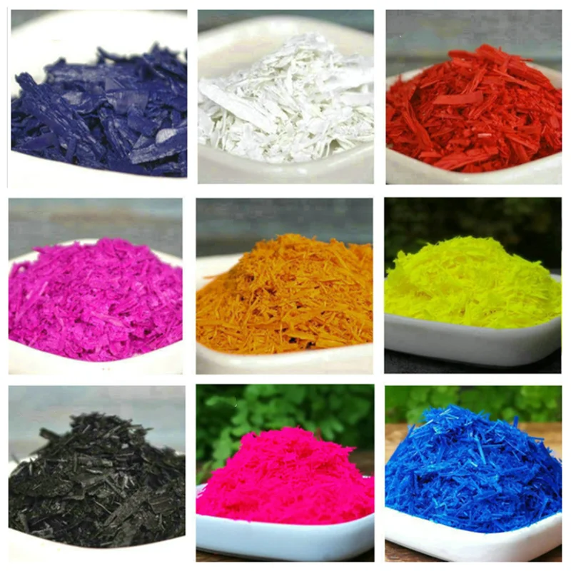 DIY краситель свечной экологически чистые с отделкой из материала другого цвета