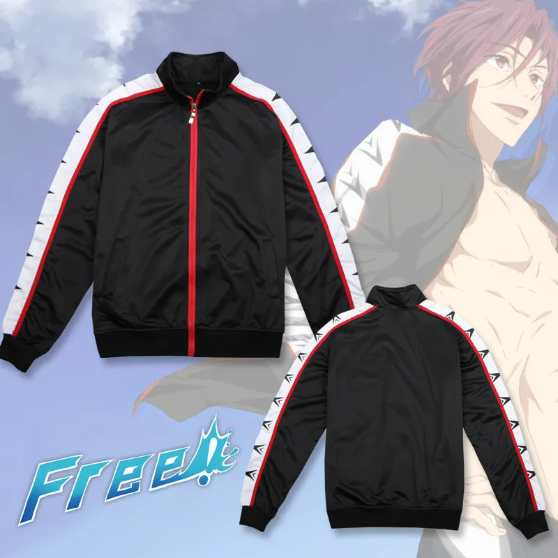 Бесплатная доставка! Клуб Iwatobi Rin Matsuoka Deluxe Edition форменная куртка костюм