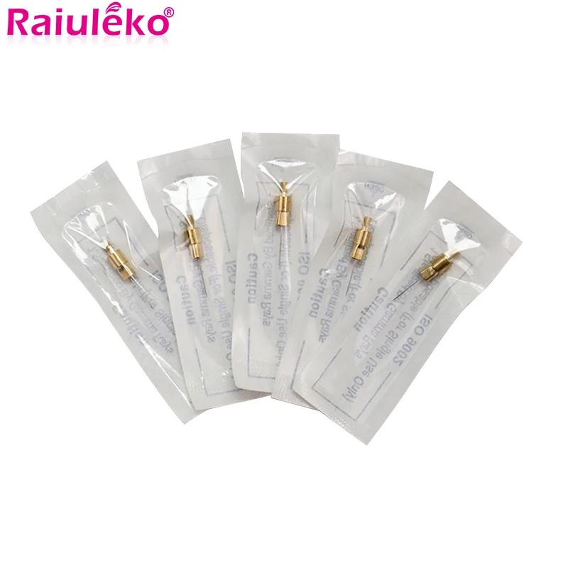 50 шт. машинка карандаш для удаления татуировок аксессуары микро Медь иглы бирки