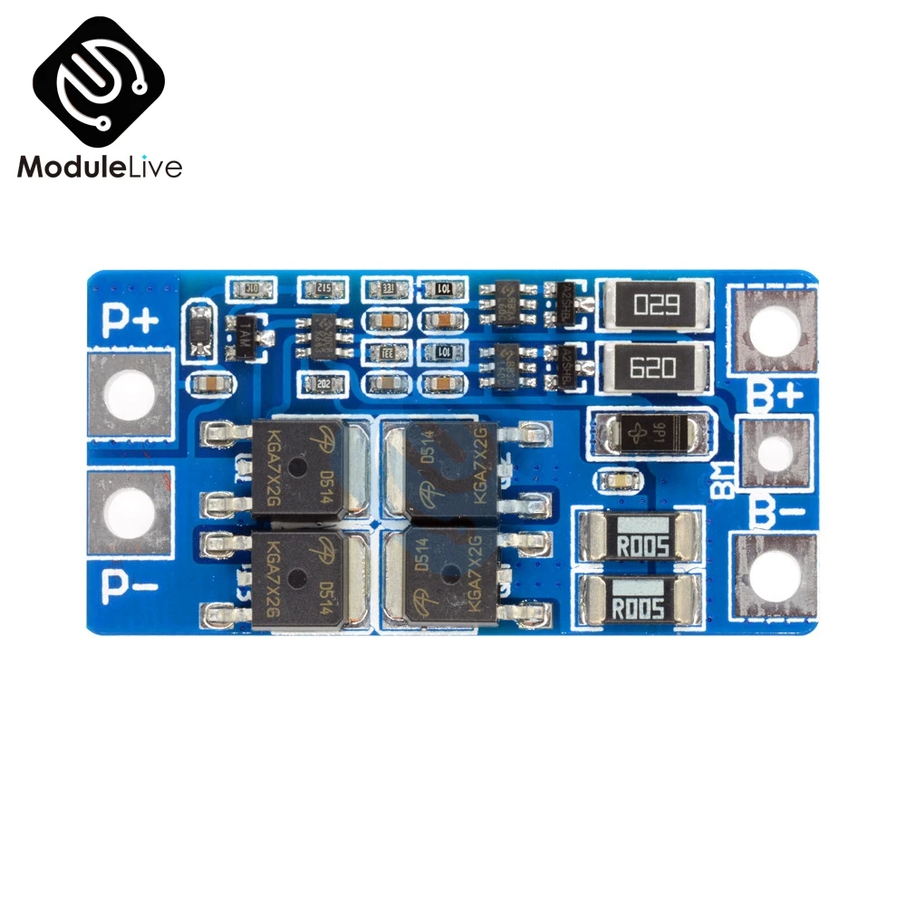 Модуль защитной платы зарядного устройства литий ионного полимерного литиевого
