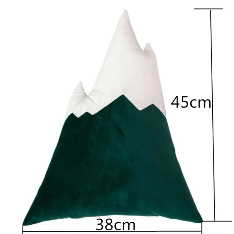 Детские подушки из хлопка с мультяшным треугольником детские для сна игрушки