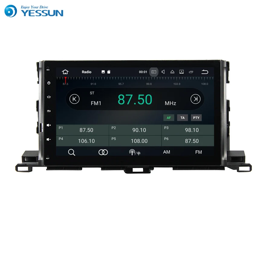 

YESSUN Android Radio Car Player For TOYOTA HIGHLANDER 2014~2015 Stereo Radio Multimedia GPS Navigation With AM/FM