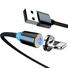 Магнитный USB-кабель, кабель для быстрой зарядки типа C, магнитное зарядное устройство, кабель Micro USB, мобильный телефон кабель, USB-шнур