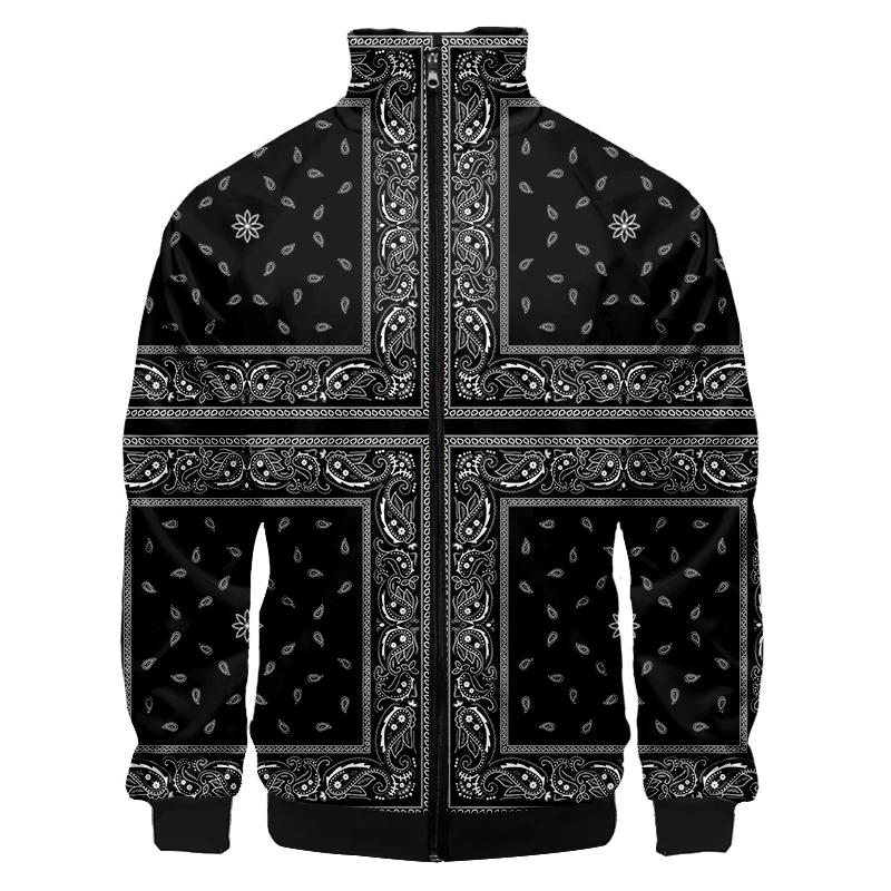 Повседневная куртка ley Graphic с цветочным 3D принтом кешью и воротником-стойкой