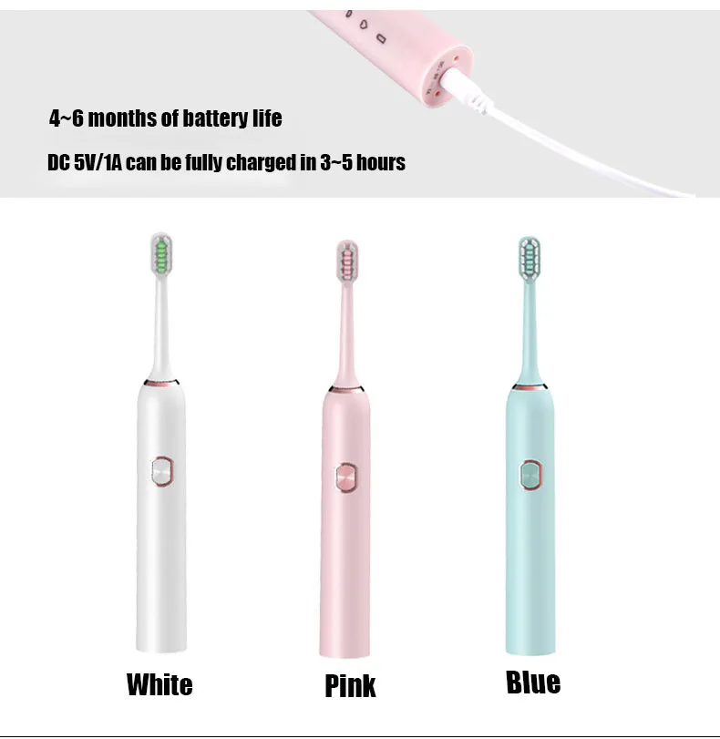 

WaterproofIPX-7 sonic Sonic Toothbru