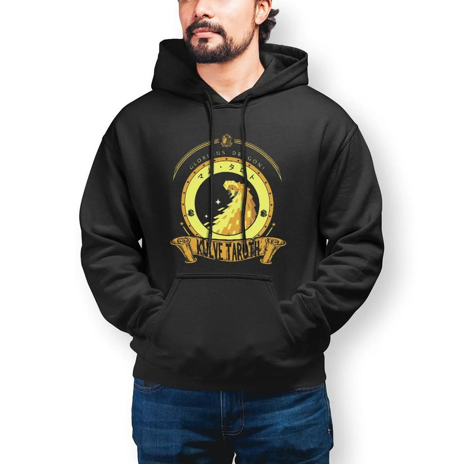 

Monster Hunter Hoodies Cotton Outdoor Pullover Hoodie Autumn Long Sleeve Cool Hoodie Oversized Mens